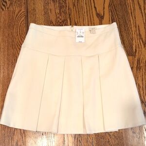 J. CREW Elegant Cream Skirt